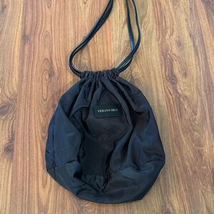 Verano Hill black cute bucket bag drawstring bag pouch